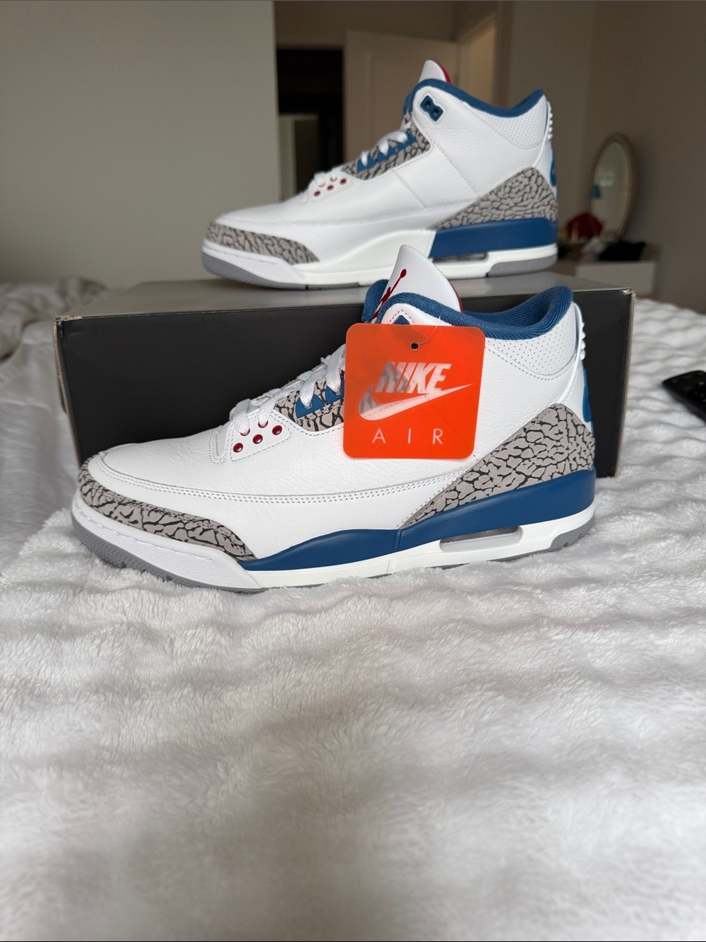 Jordan 3 Retro White Blue Cement 2026